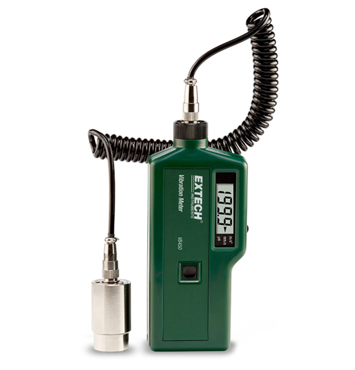 Vibromètre qui mesure les niveaux de vibration des machines industrielles
