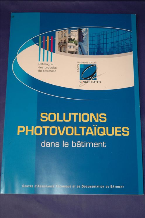 Publication technique Solutions Photovoltaïques dans le bâtiment