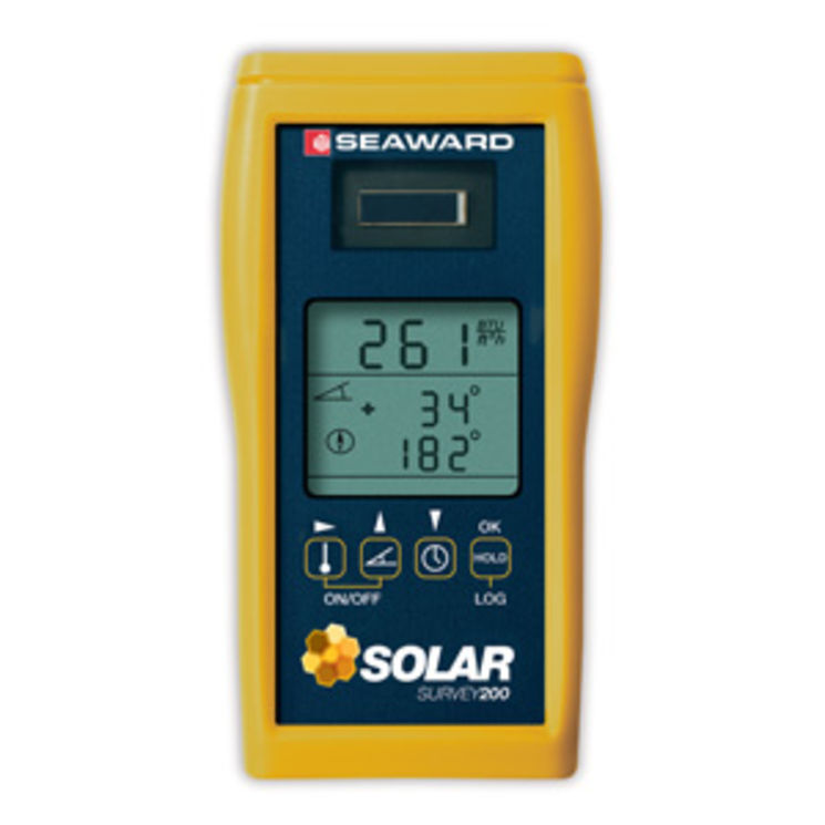 Potentiel Solaire : Irradiance, températures, boussole et inclinomètre, enregistreur, SolarlinkTM