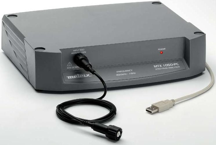 Analyseur de spectre USB, 400kHz-1GHz