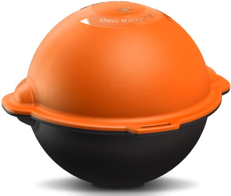 Boîte de 30 boules marqueurs RF - 77kHz - Noir-Orange - pour TV par câble
