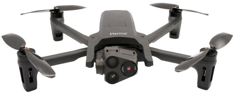 Drone compact et léger professionel avec caméra thermique 320x256 et double caméra visible 21Mp à zoom 32x
