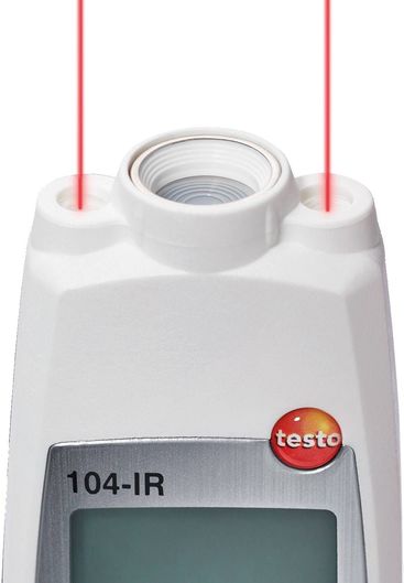 Thermomètre de contact (pince à tuyau), infrarouge et sonde gaz ou