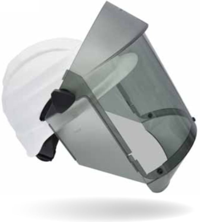 Casque de protection électrique avec écran facial Arc Flash 20 kv 25 Cal/cm²