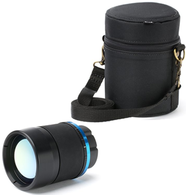 Objectif pour caméras Flir T5xx, T8xx et Axxx - Télé-objectif - 6°x4.5° - f 70mm - avec sacoche