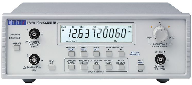 Fréquencemètre/compteur universel 0.001Hz à 3GHz