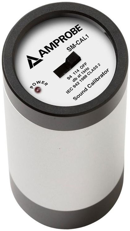 Calibrateur acoustique non classé - 94 et 114dB, 1kHz, +-0.5dB - Pour Sonomètres/dosimètres avec micro 1/2 ou 1 pouce