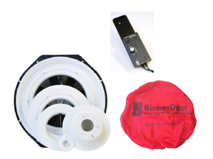 Kit ventilateur de Blowerdoor Minneapolis avec contrôleur - Etalonnage standard fabricant (non COFRAC)