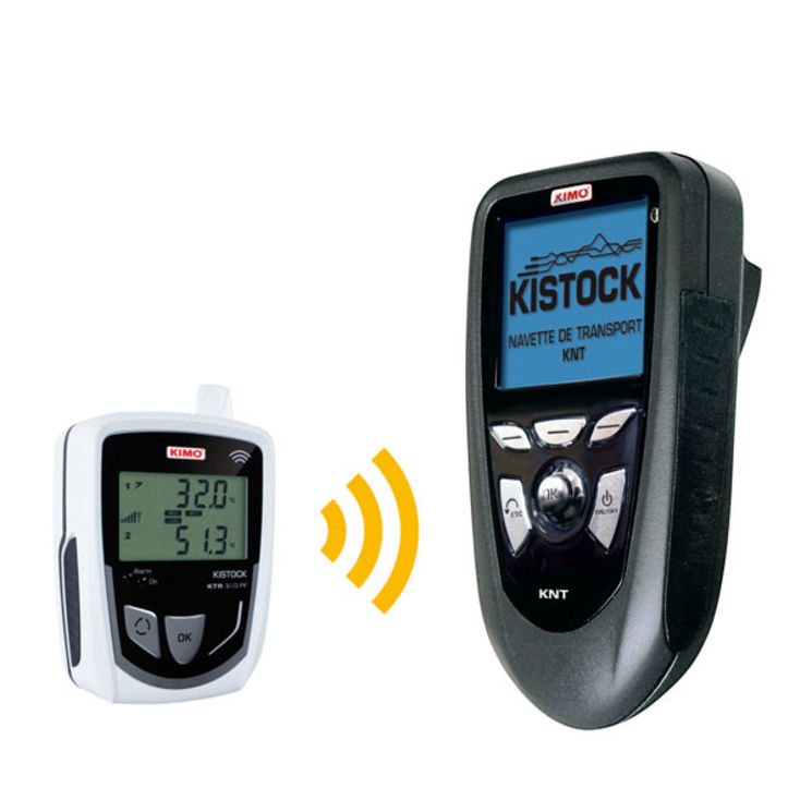Navette sans-fil de récupération et lecture de données pour enregistreurs Kistock RF