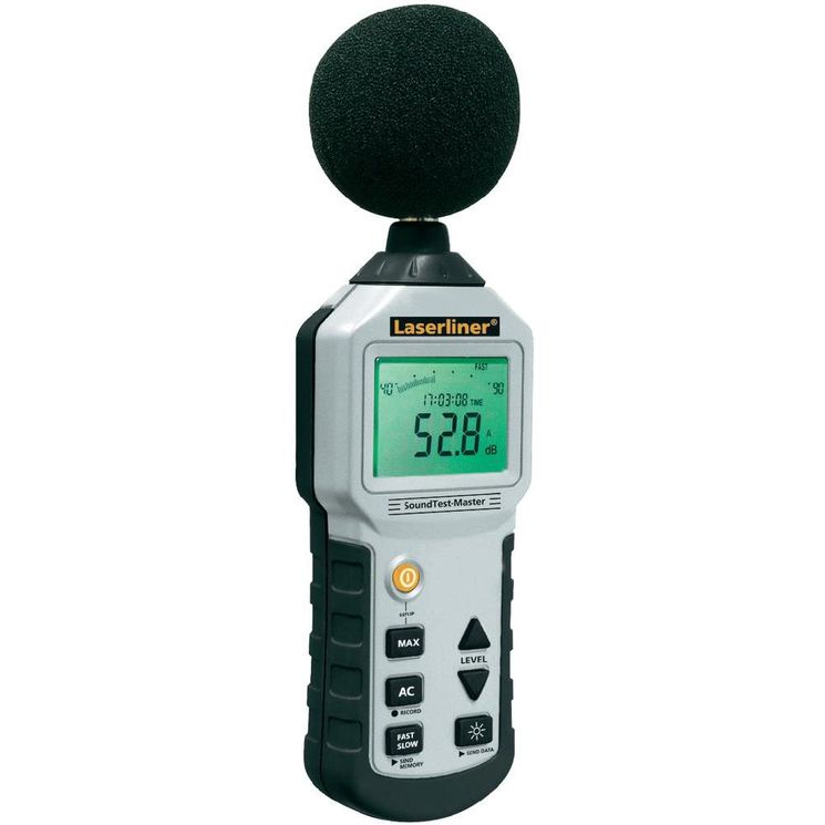 Sonomètre-enregistreur, 30-130dB A & C, RS232, sortie analogique CC & CA