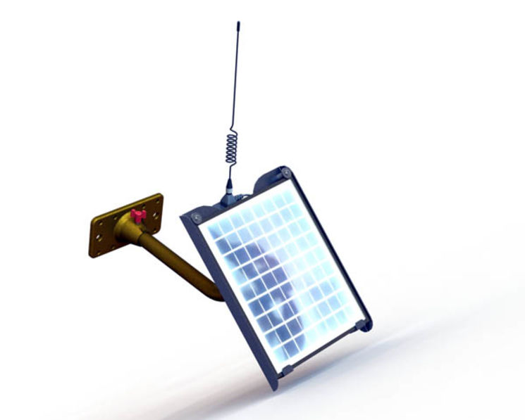 Kit Collecteur GPRS solaire pour loggers Newsteo, et Key RFM Gold (hébergement client)
