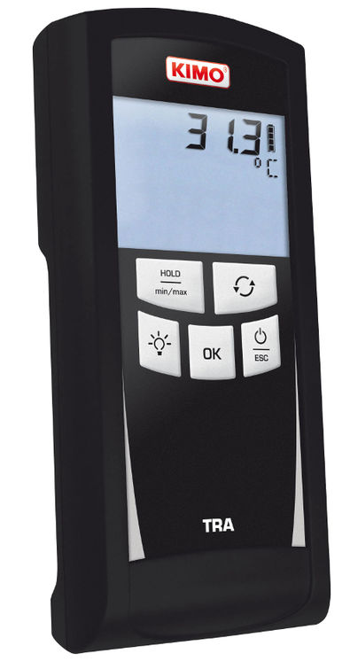 Thermomètre d'ambiance avec sonde, conforme au FD P50-784 et NF EN ISO 9972, sonde fournie