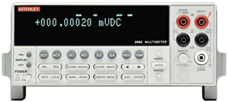 Multimètre numérique de table 8.5 digits, 1nV - 1000 V, 10 pA - 2.1A, GPIB