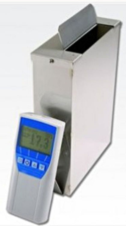 Humidimètre pour granulés/pellets végétaux & bois, 3-20%, + balance numérique 0-1kg