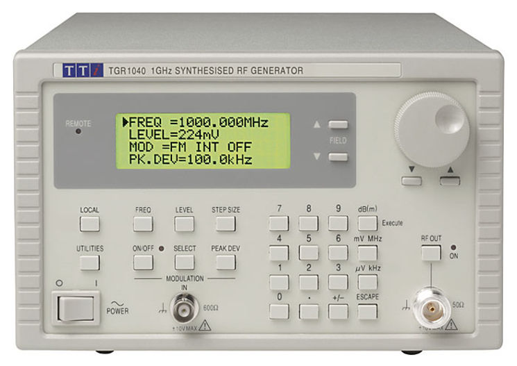 Générateur de fréquence RF, 1GHz, -127 à +7dBm