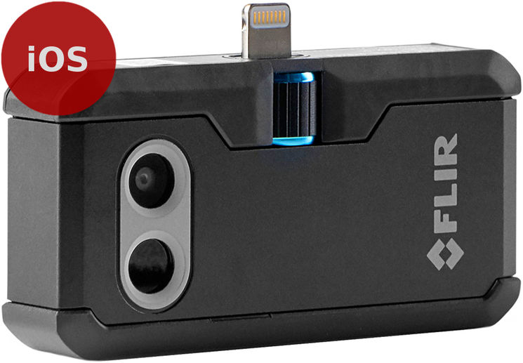 Flir One pro: Mini caméra thermique, 160x120 - Modèle avec connecteur Lightning, pour iOS uniquement