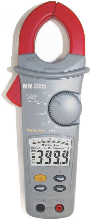Pince multimètre TRMS AC -  600A AC - 600V AC/DC