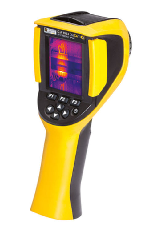 Caméra thermique, -20-+250°C, 160x120, 28°x38°, 4.1 mrad, 0.08°C, USB, Bluetooth, enregistrement vocal