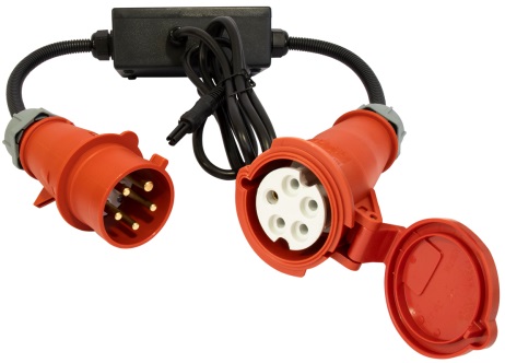 3 Phase leakage adaptor 16A