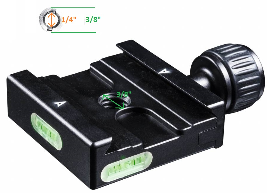 Arca-Swiss adapter