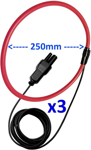 [CARFLEXA193-800-BKx3] 3 AMPFLEX A193 800mm