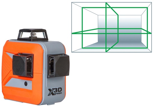 [NEDX-Liner-3D-green] X-LINER 3D green