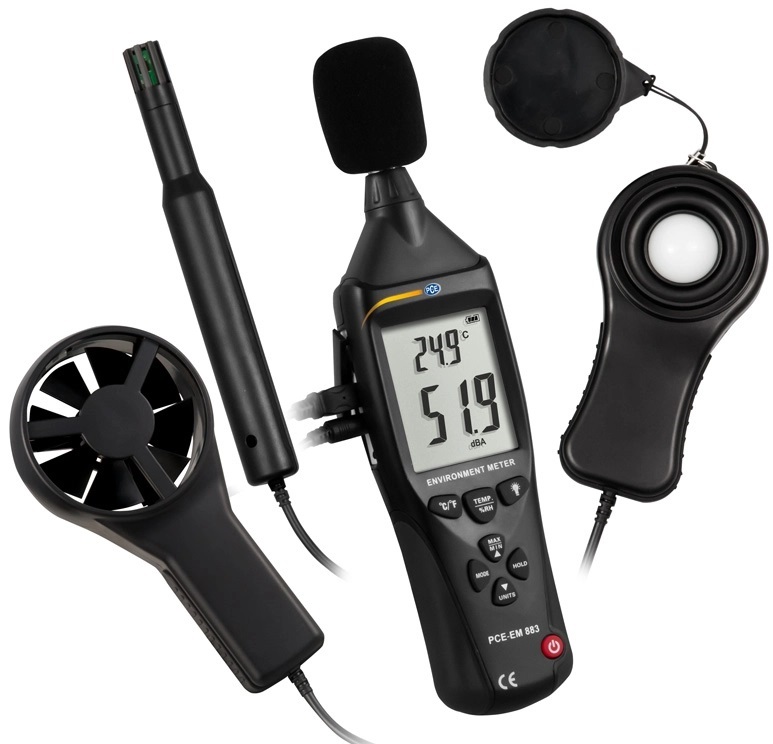 PCE EM 883 - Achat Mesureur d´environnement | TESTOON